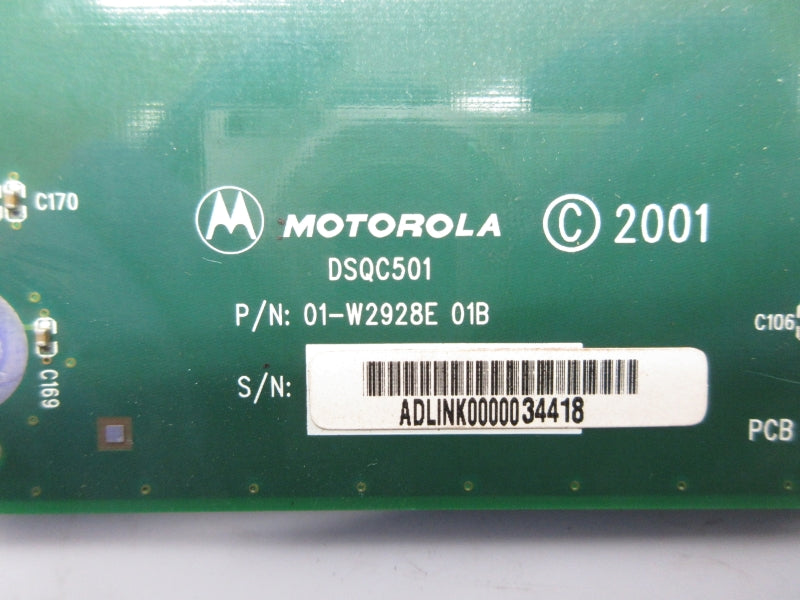 MOTOROLA 01-W2928E-01B DSQC501 NSNP