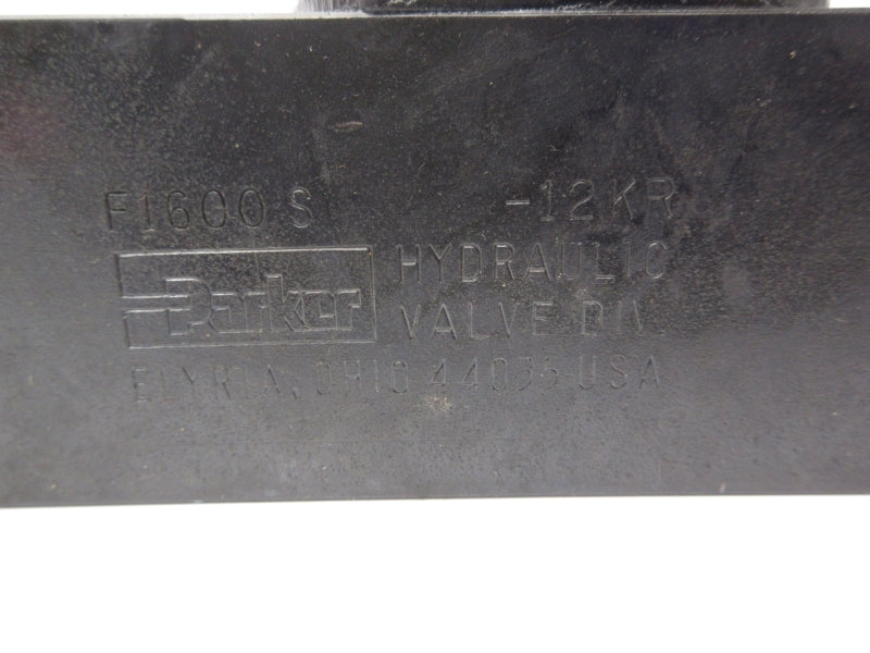 PARKER F1600S-12KR 3000PSI NSNP