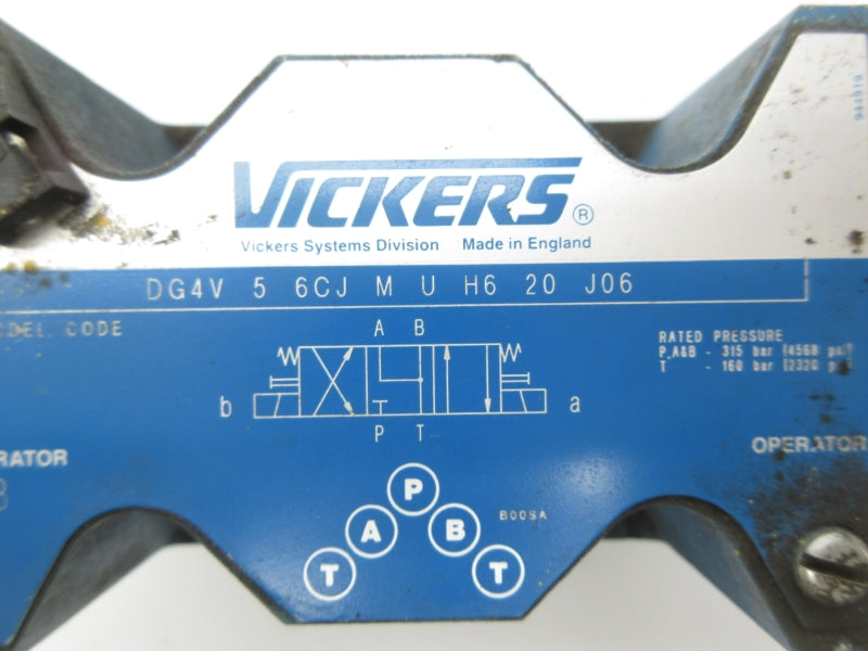 VICKERS DG4V56CJMUH620J06 4568PSI UNMP