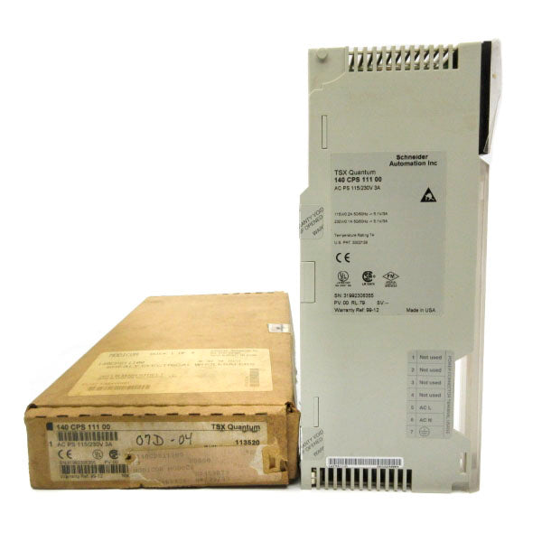 SCHNEIDER AUTOMATION 140CPS11100 115/230VAC 3A NSMP