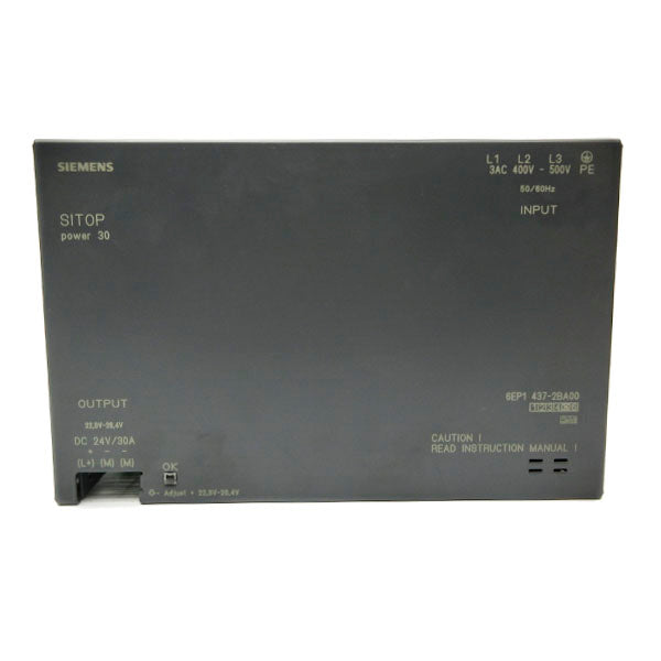 SIEMENS 6EP1437-2BA00 24VDC 30A NSNP