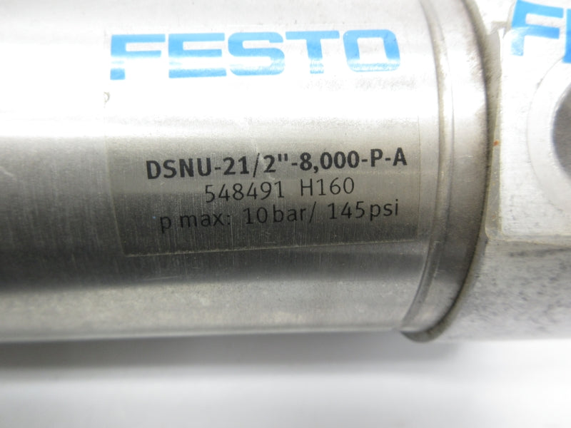 FESTO DSNU-21/2"-8,000-P-A 548491 145PSI NSNP