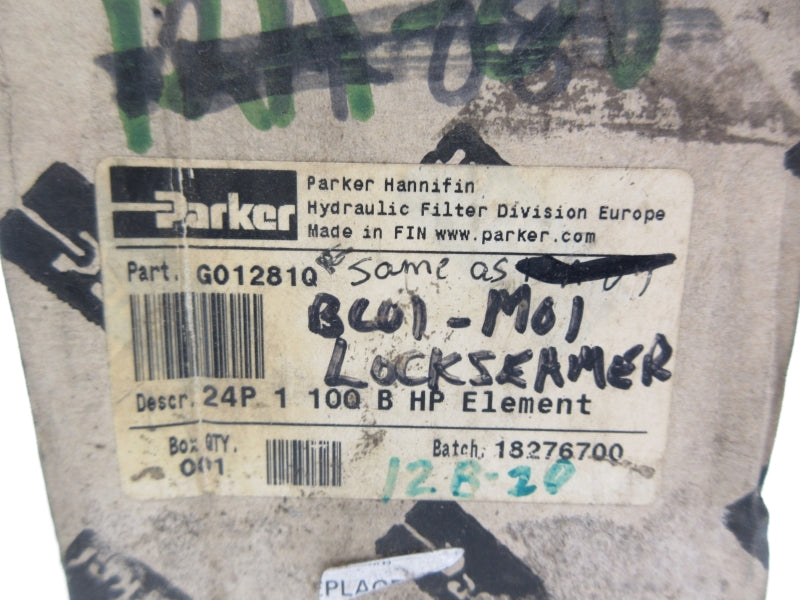 PARKER G01281Q NSMP