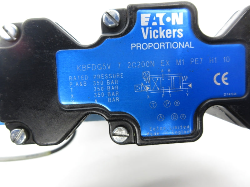 VICKERS DGMX13PPBWB40EN12 KBFDG5V72C200NEXM1PE7H110 4568PSI UNMP