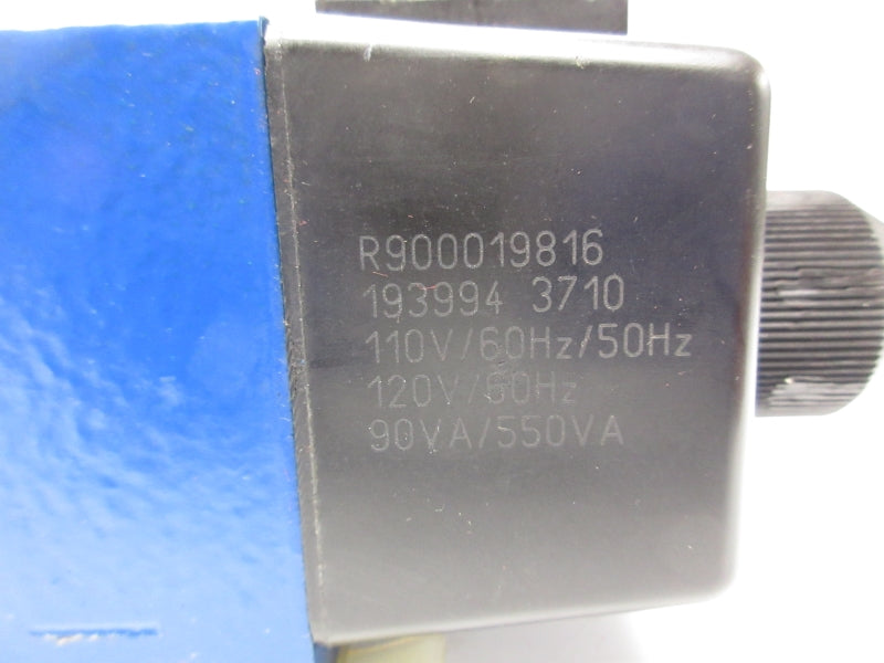 REXROTH 4WE10E3X/CW110N9K4 110/120V NSNP