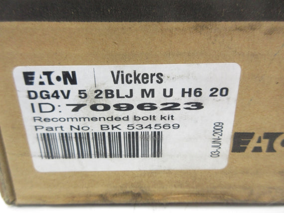 VICKERS DG4V52BLJMUH620 709623 24VDC NSMP