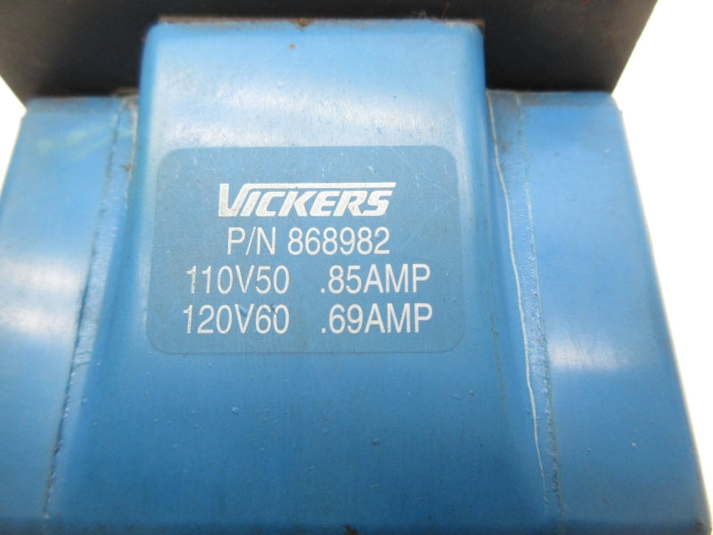 VICKERS DG4S4010CB60 879242 110/120V .85/.69A UNMP