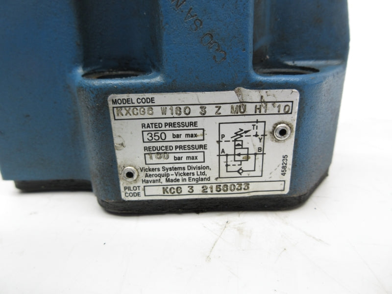 VICKERS KXCG6W1603ZMUH110 UNMP
