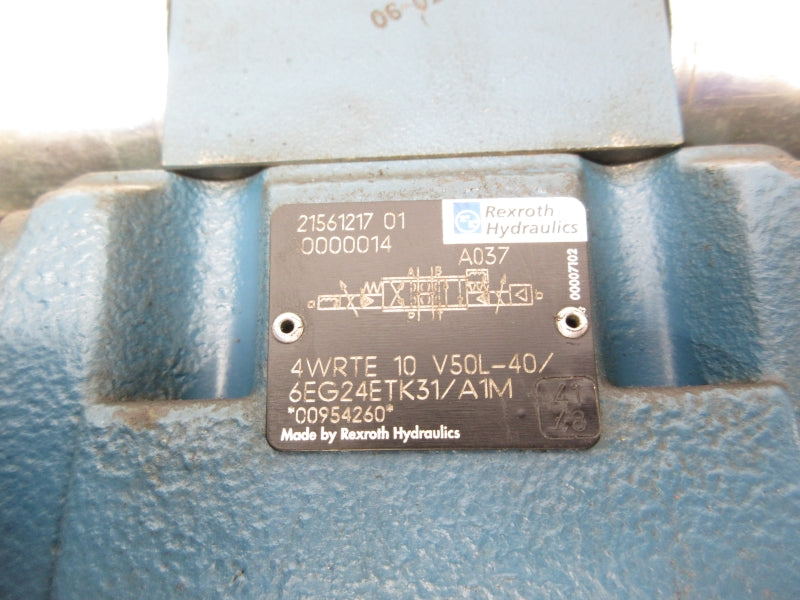 REXROTH 4WRTE10V50L-40/6EG24ETK31/A1M UNMP