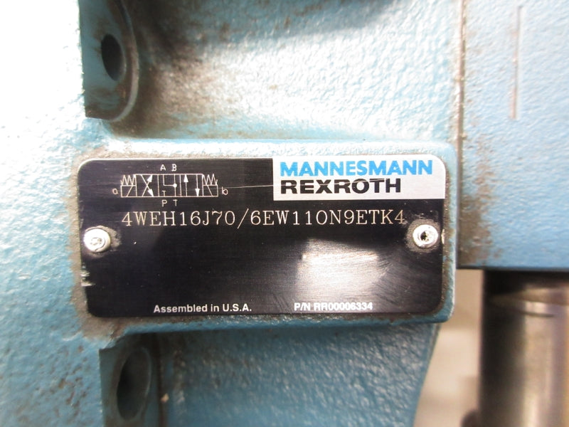 REXROTH 4WEH16J70/6EW110N9ETK4 UNMP