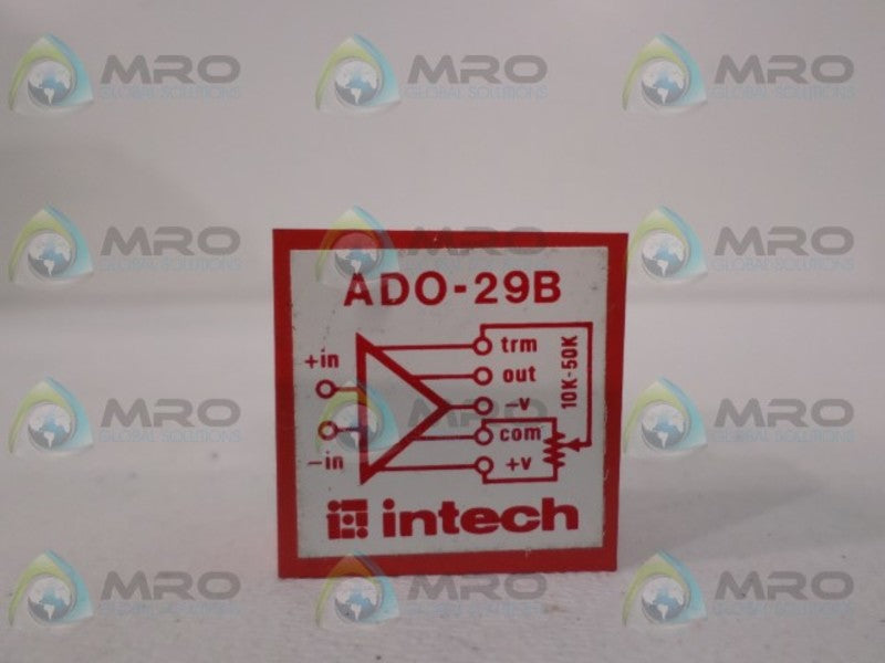 INTECH ADO-29B  NSNP