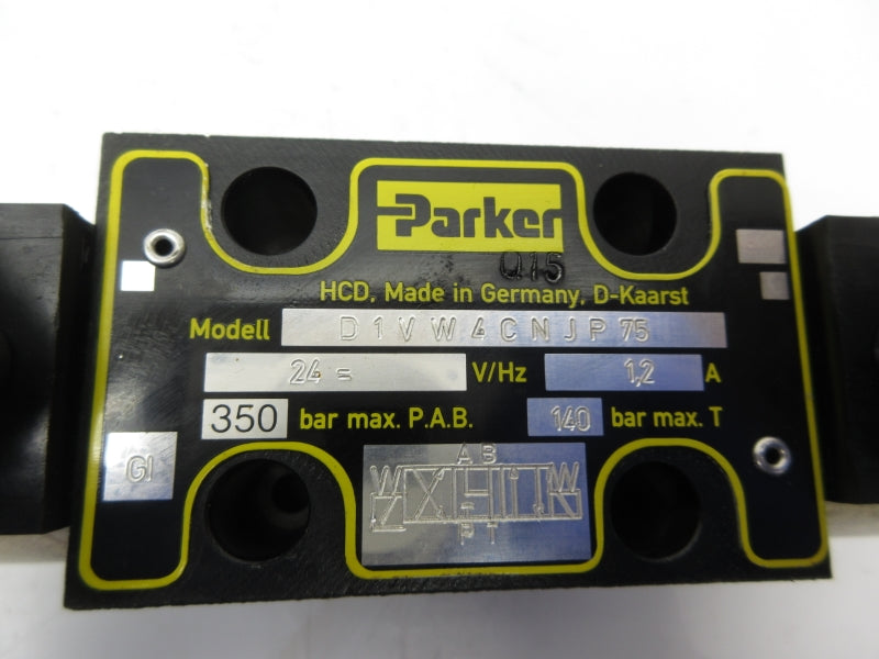PARKER D1VW4CNJP75 24V 1.2A NSNP