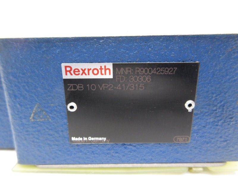REXROTH ZDB10VP2-41/315 R900425927 NSNP