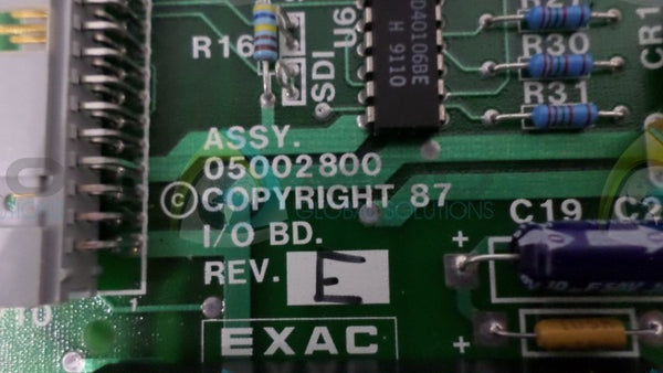 EXAC 05002800 I/O BOARD  NSNP