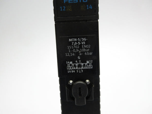 FESTO MTH-5/3G-7,0-S-VI 151702 24VDC UNMP