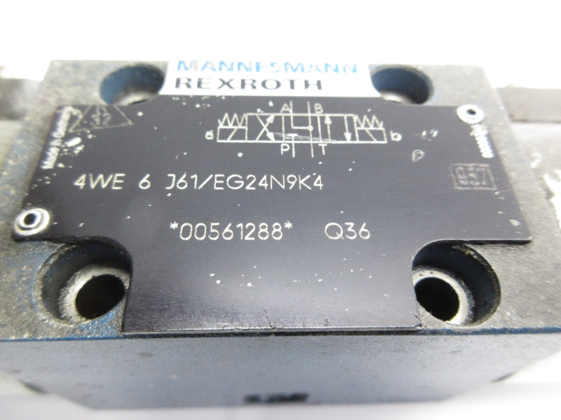 REXROTH 4WE6J61/EG24N9K4 24VDC 1.25A UNMP