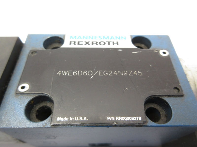 REXROTH 4WE6D60/EG24N9Z45 24VDC 1.25A UNMP