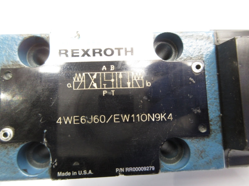 REXROTH 4WE6J60/EW110N9K4 RR00009279 110/120V (AS PICTURED) UNMP