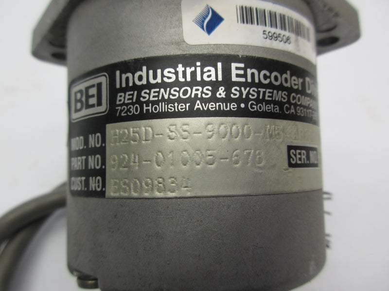 BEI H25D-SS-9000-M5-ABZC-7406-LED-ECS18-S 924-01005-678 UNMP