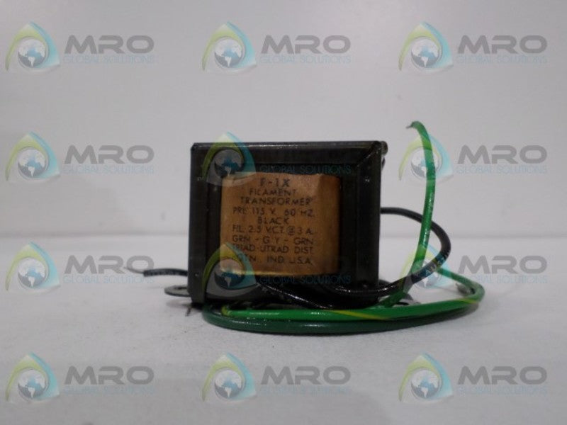 MAGNETEK F-1X FILAMENT TRANSFORMER  NSNP