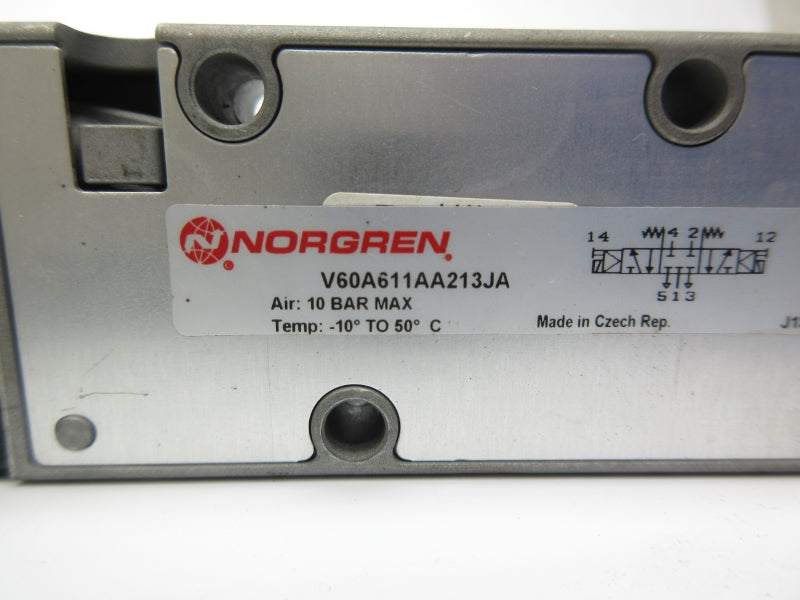 NORGREN V60A611AA213JA 24VDC UNMP