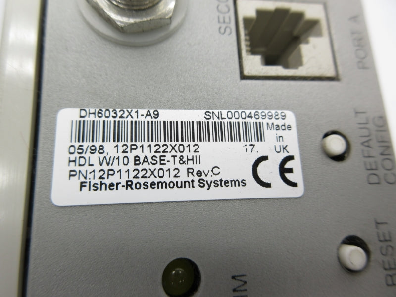 FISHER ROSEMOUNT DH6032X1-A9 12P1122X012 NSNP