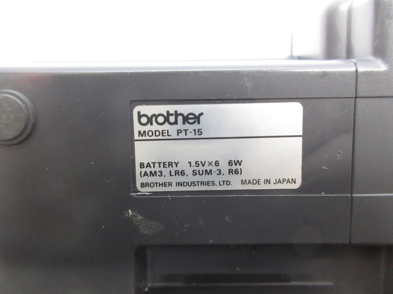 BROTHER PT-15 NSNP