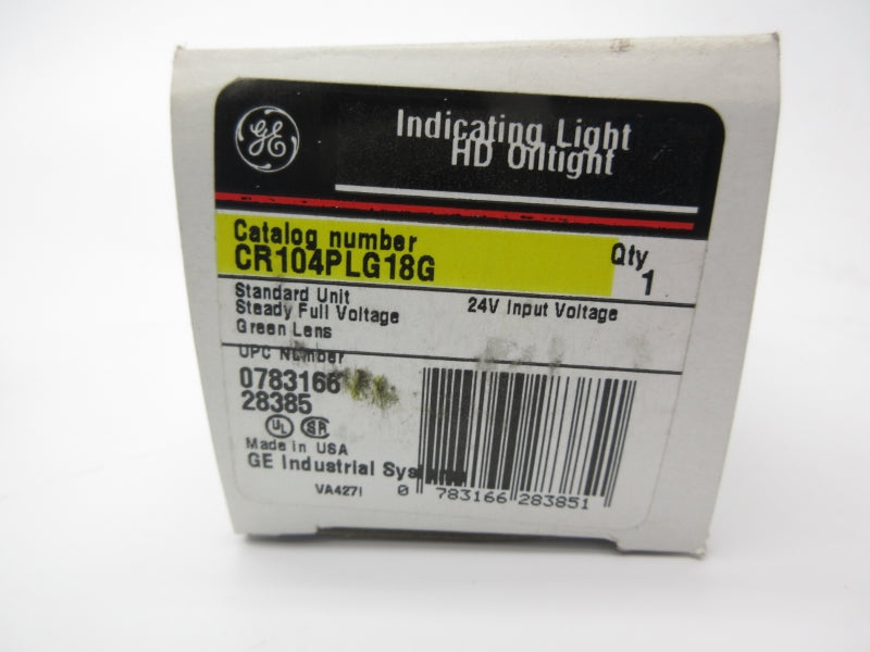 GENERAL ELECTRIC CR104PLG18G 24V NSMP