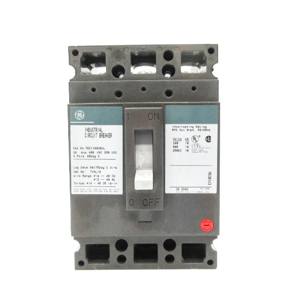 GENERAL ELECTRIC TED134030WL 480VAC 30A (AS PICTURED) NSNP