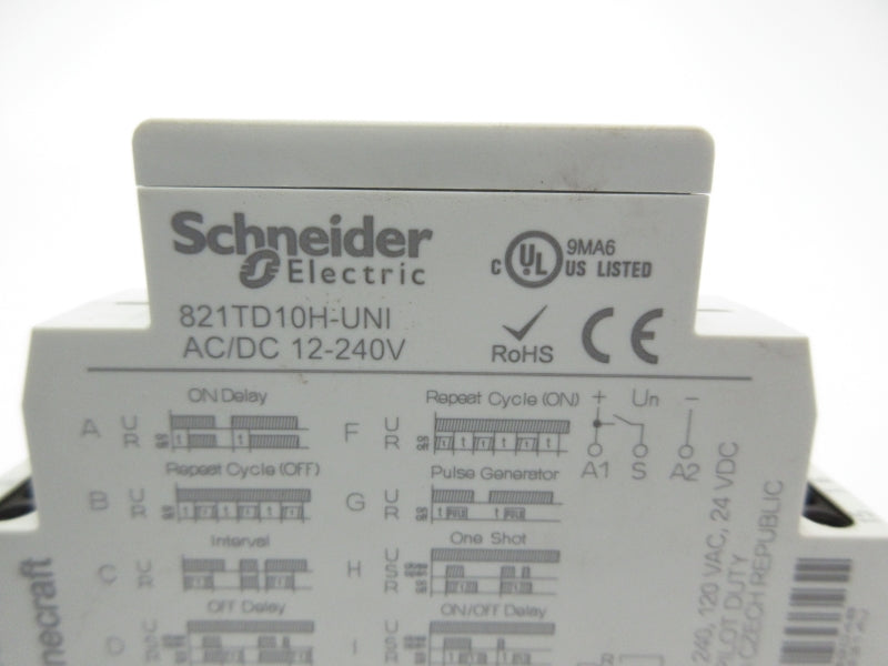SCHNEIDER ELECTRIC 821TD10H-UNI 12-240VAC/DC NSNP