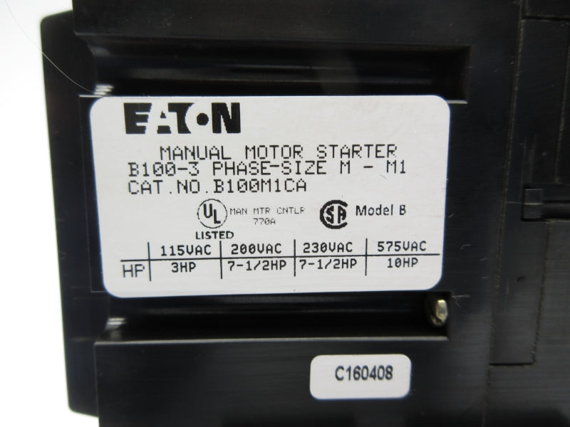 EATON B100M1CA 575VAC NSNP