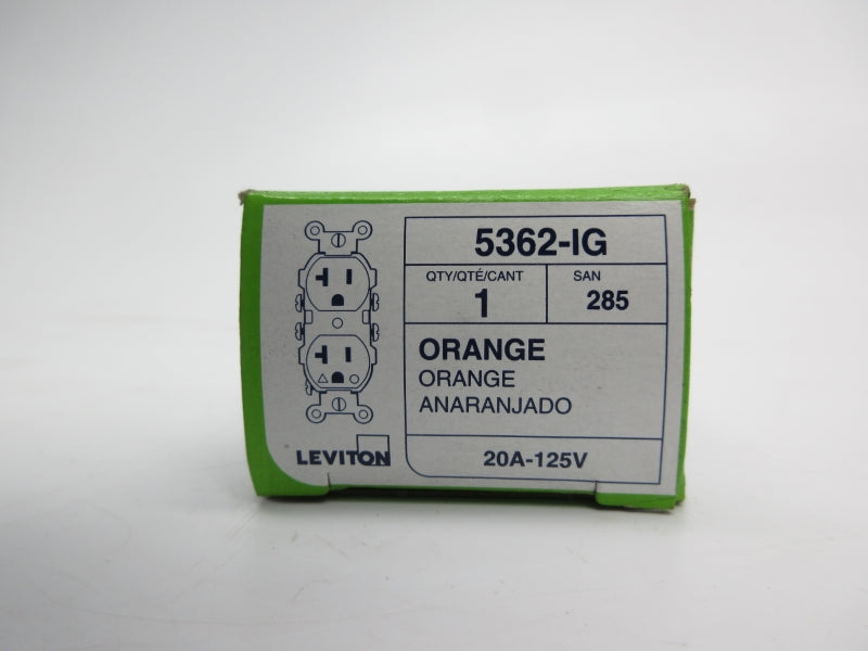 LEVITON 5362-IG 125V 20A NSMP