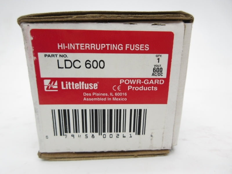 LITTELFUSE LDC600 600VAC/DC 600A (WH/PK) NSMP