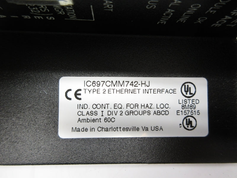 FANUC IC697CMM742-HJ NSNP