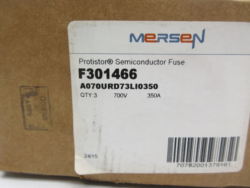 MERSEN F301466 A070URD73LI0350 700V 350A (PKG OF 3) NSFS