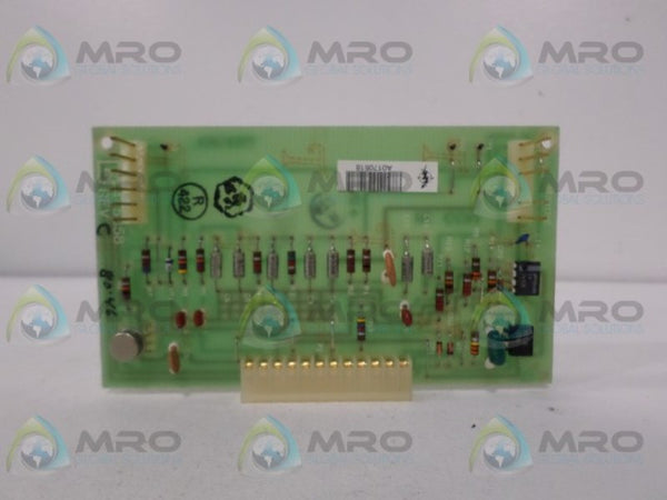 LEEDS NORTHRUP 445858 CIRCUIT BOARD  NSNP