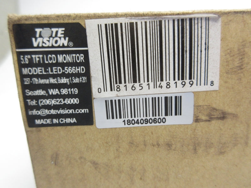 TOTE VISION LED-566HD NSMP