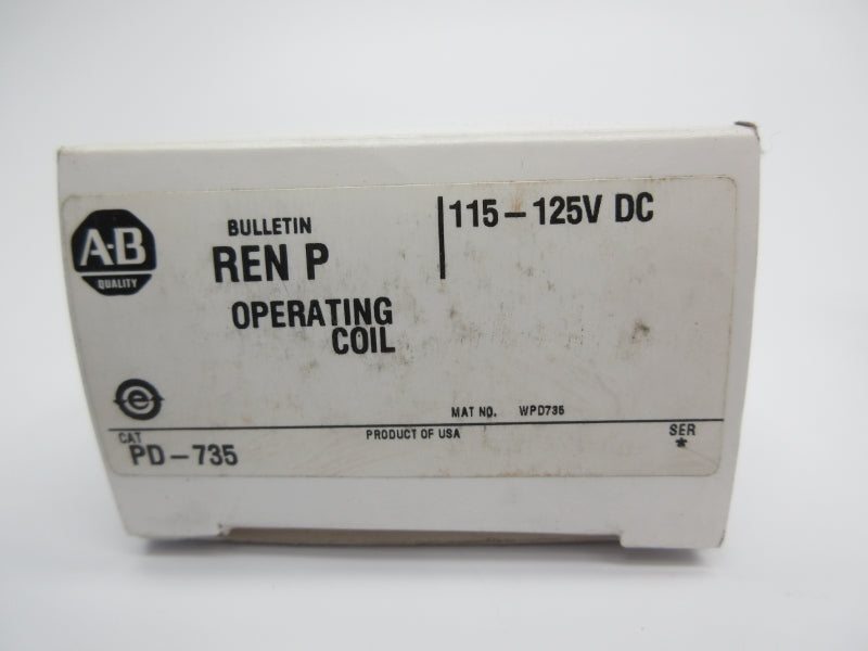 ALLEN BRADLEY PD-735 115-125VDC (WH) NSMP
