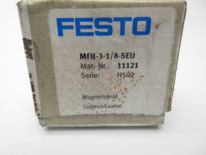 FESTO MFH-3-1/8-SEU 11121 6.9-120PSI NSMP