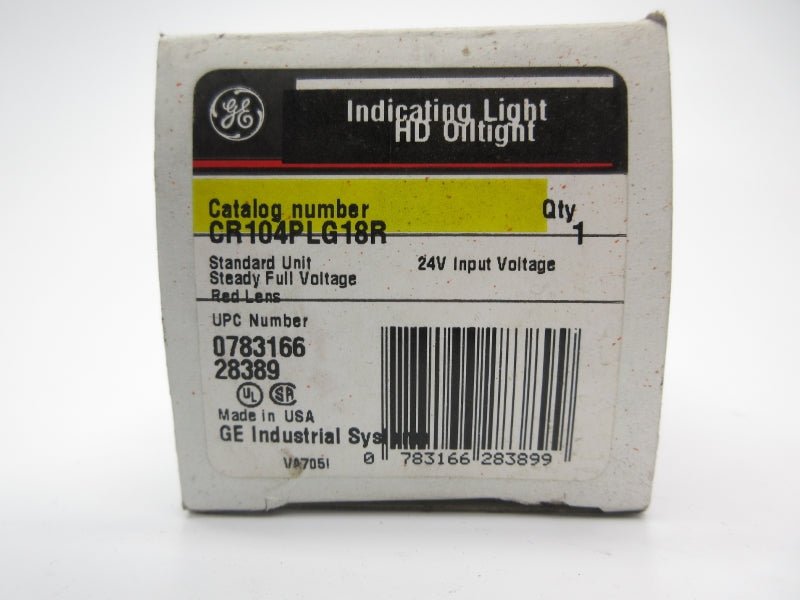 GENERAL ELECTRIC CR104PLG18R 24V NSMP