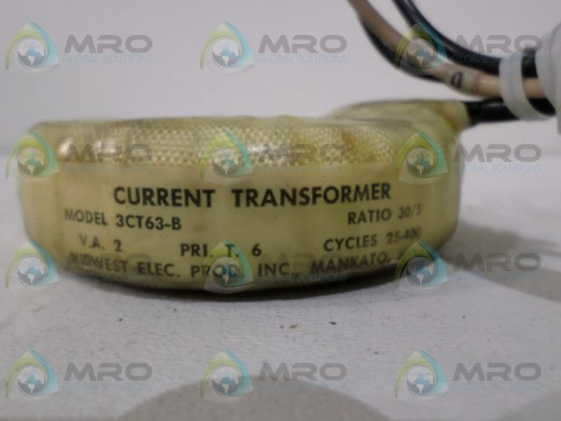 MIDWEST 3CT63-B CURRENT TRANSFORMER  NSNP