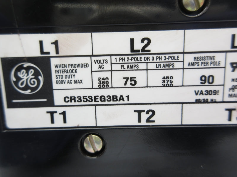 GENERAL ELECTRIC CR353EG3BA1 110/115-120V NSNP