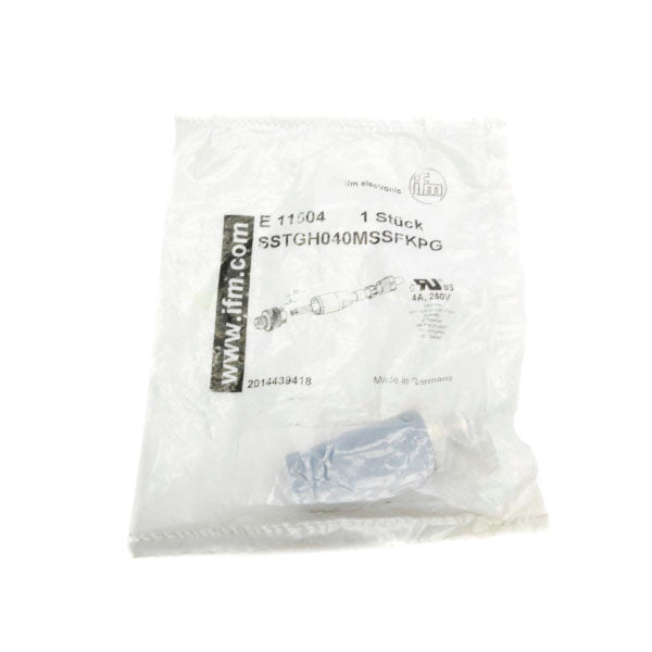 IFM EFECTOR E11504 SSTGH040MSSFKPG 250V 4A NSMP