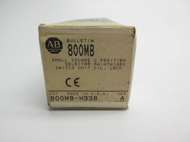 ALLEN BRADLEY 800MB-H33B SER. A (GY/BL) NSMP