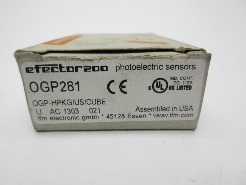 IFM EFECTOR OGP-HPKG/US/CUBE OGP281 10-30VDC NSMP