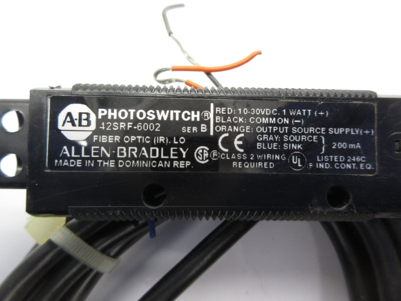 ALLEN BRADLEY 42SRF-6002 SER. B 10-30VDC NSNP