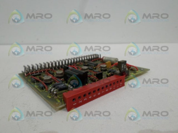 GENERAL ELECTRIC 0183B4411 CIRCUIT BOARD  UNMP