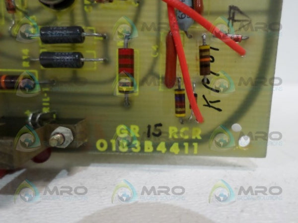 GENERAL ELECTRIC 0183B4411 CIRCUIT BOARD  UNMP