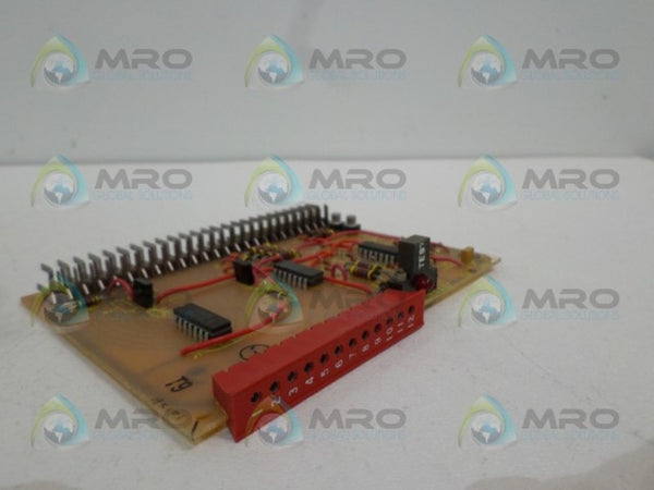 GENERAL ELECTRIC 0183B4407 CIRCUIT BOARD  UNMP