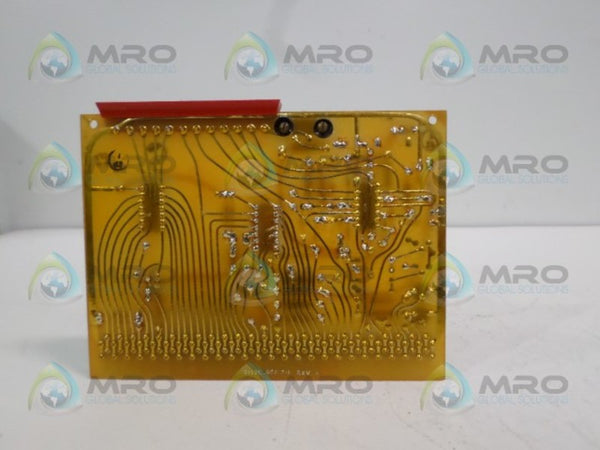 GENERAL ELECTRIC 0183B4407 CIRCUIT BOARD  UNMP